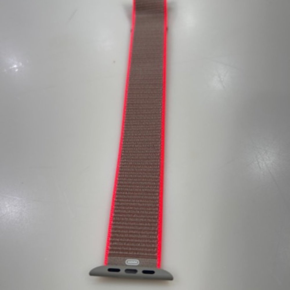 44mm Sports Band-Coral and Tan